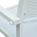 Set de mobilier de grădină, alb, 5 piese - WALTI WALTI