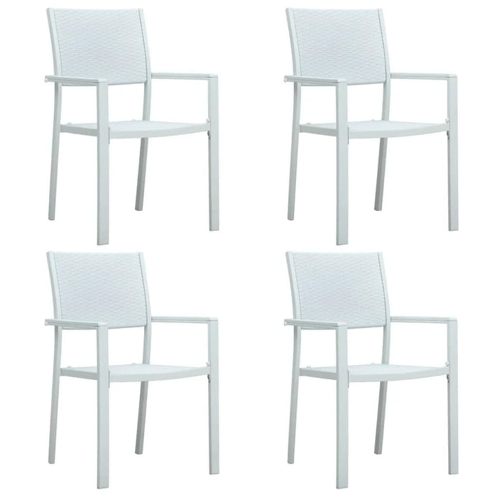 Set mobilier pentru grădină, alb, 5 piese - WALTI WALTI