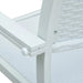 Set mobilier pentru grădină, alb, 5 piese - WALTI WALTI