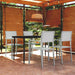 Set de mobilier de grădină, 5 piese, alb - WALTI WALTI