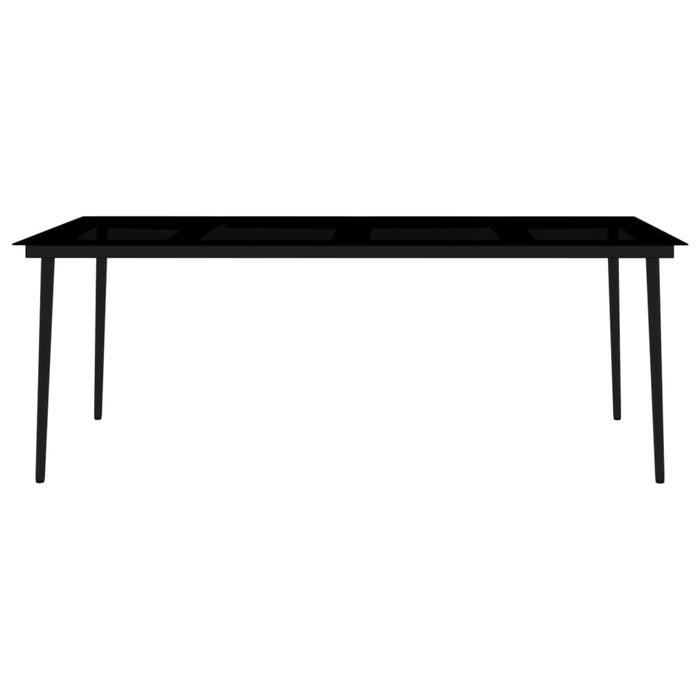 Set mobilier pentru grădină, alb, 9 piese - WALTI WALTI