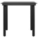 Set mobilier de grădină, cu perne, 3 piese, gri și negru - WALTI WALTI