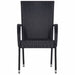 Set mobilier de grădină, 7 piese, negru - WALTI WALTI