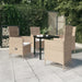 Set mobilier pentru grădină, cu perne, 5 piese, bej - WALTI WALTI