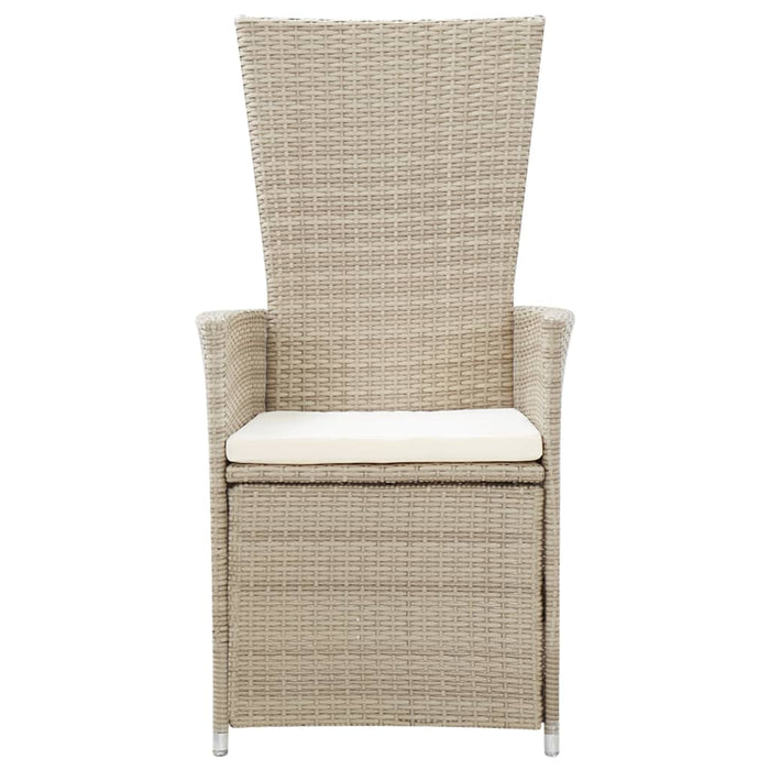 Set mobilier pentru grădină cu perne, 9 piese, bej - WALTI WALTI