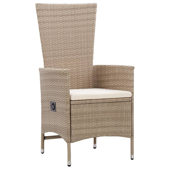 Set mobilier pentru grădină cu perne, 9 piese, bej - WALTI WALTI