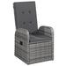 Set de mobilier pentru grădină, cu perne, 7 piese, gri - WALTI WALTI