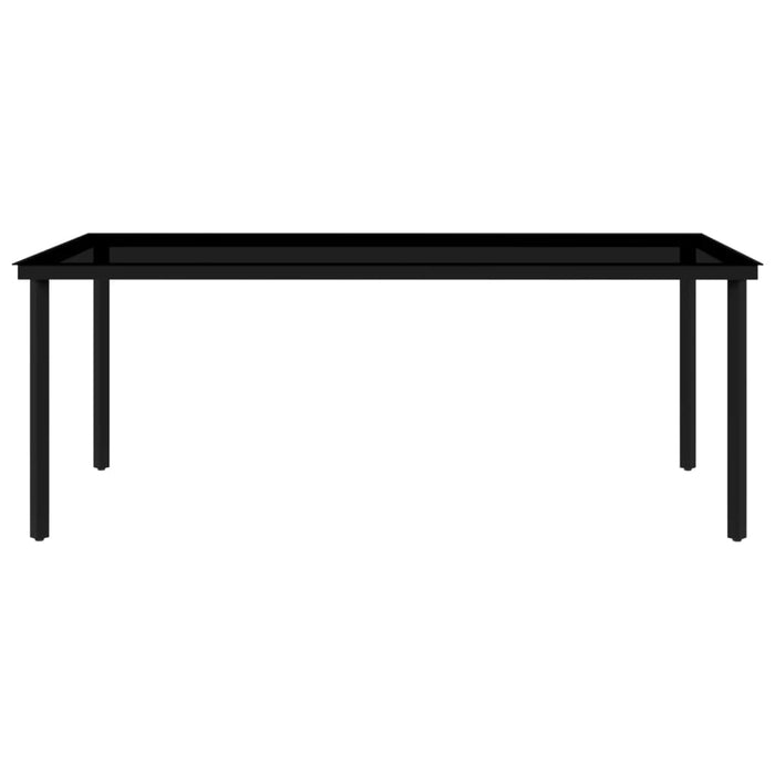 Set mobilier pentru grădină, 9 piese, gri WALTI