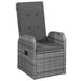 Set mobilier pentru grădină, cu perne, 7 piese, gri - WALTI WALTI