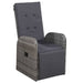 Set mobilier pentru grădină, cu perne, 7 piese, gri - WALTI WALTI