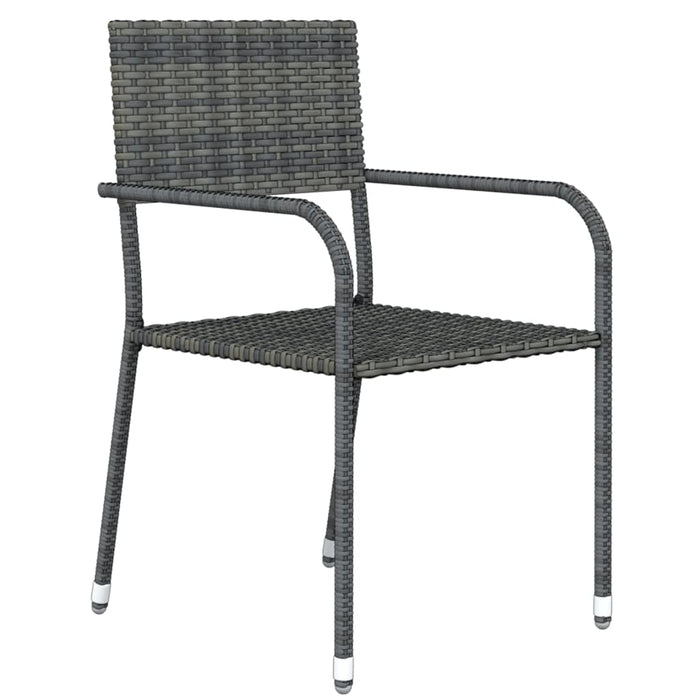 Set de mobilier pentru grădină, 3 piese, gri - WALTI WALTI