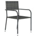 Set de mobilier pentru grădină, 3 piese, gri - WALTI WALTI
