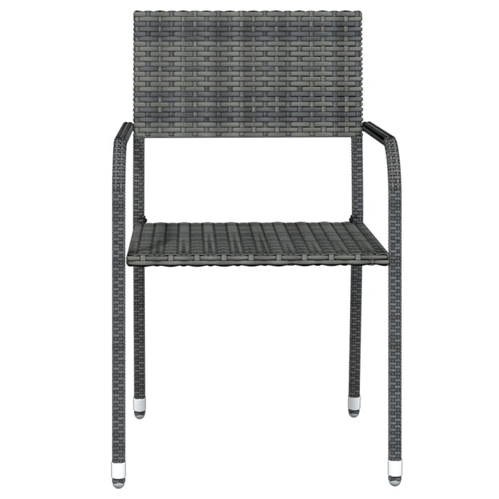 Set de mobilier pentru grădină, 3 piese, gri - WALTI WALTI
