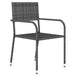 Set mobilier pentru grădină, 3 piese, gri - WALTI WALTI