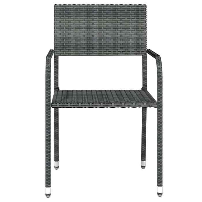 Set mobilier pentru grădină, 3 piese, gri - WALTI WALTI
