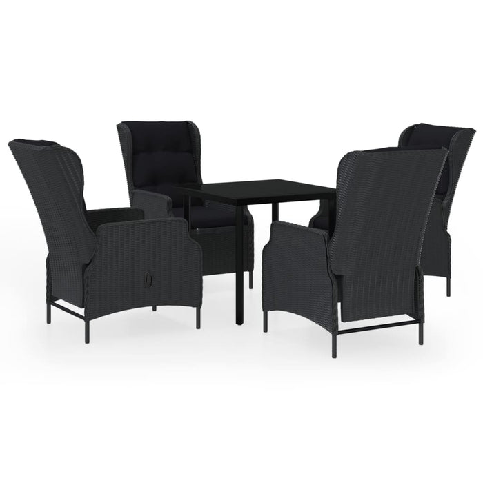 Set mobilier pentru grădină, 5 piese, gri închis - WALTI WALTI