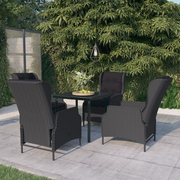 Set mobilier pentru grădină, 5 piese, gri închis - WALTI WALTI