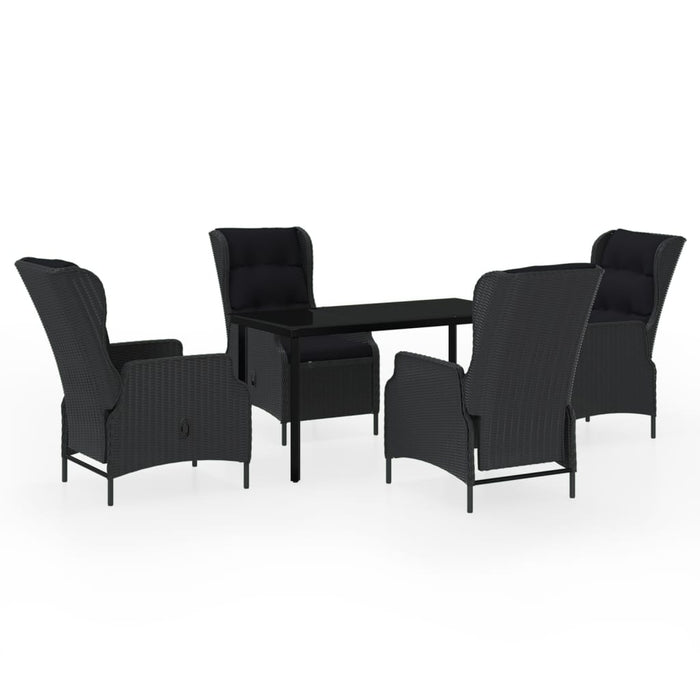 Set mobilier pentru grădină, 5 piese, gri închis - WALTI WALTI