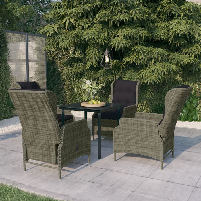 Set mobilier pentru grădină, 5 piese, maro - WALTI WALTI