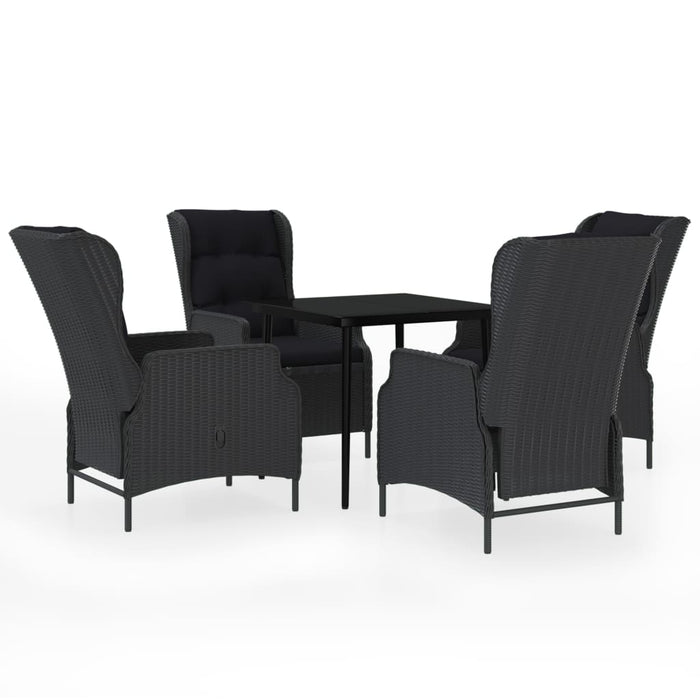 Set mobilier pentru grădină, 5 piese, gri închis - WALTI WALTI