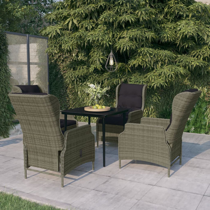Set mobilier de grădină, 5 piese, maro - WALTI WALTI