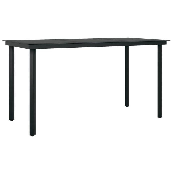Set mobilier de grădină cu perne 5 piese poliratan & sticlă - WALTI WALTI