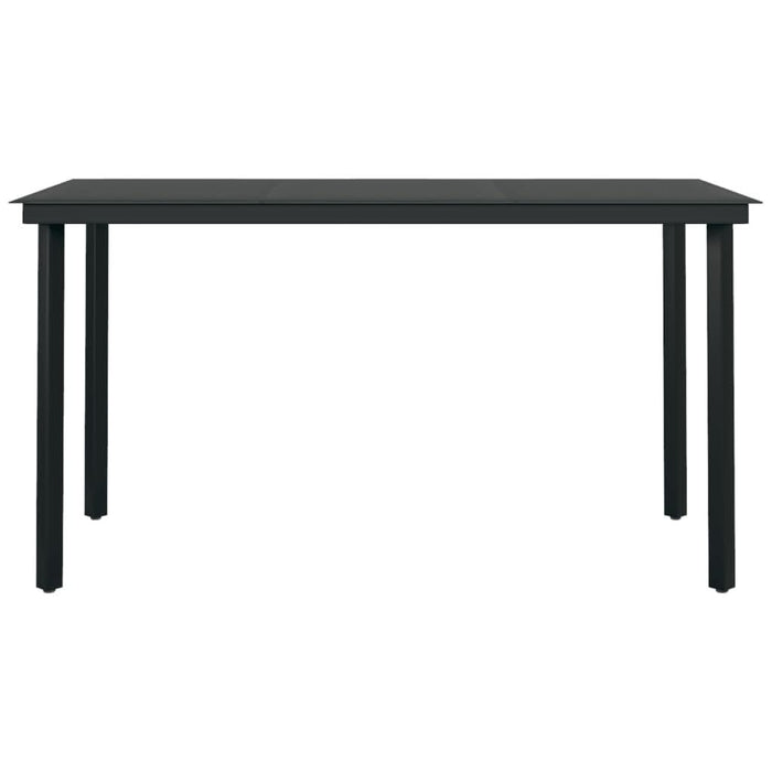 Set mobilier de grădină cu perne 5 piese poliratan & sticlă - WALTI WALTI