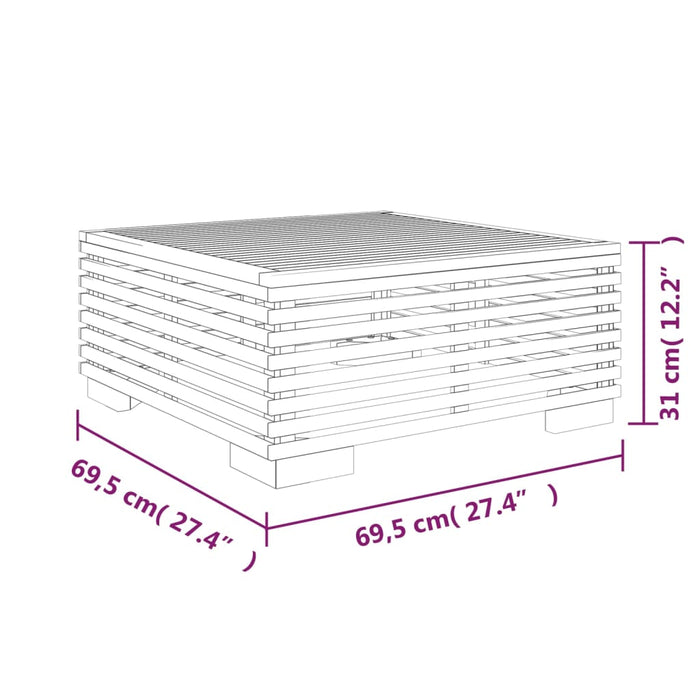 Set mobilier grădină cu perne, 5 piese, lemn masiv de tec WALTI