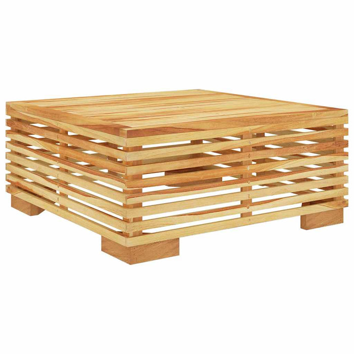 Set mobilier grădină cu perne, 4 piese, lemn masiv de tec WALTI