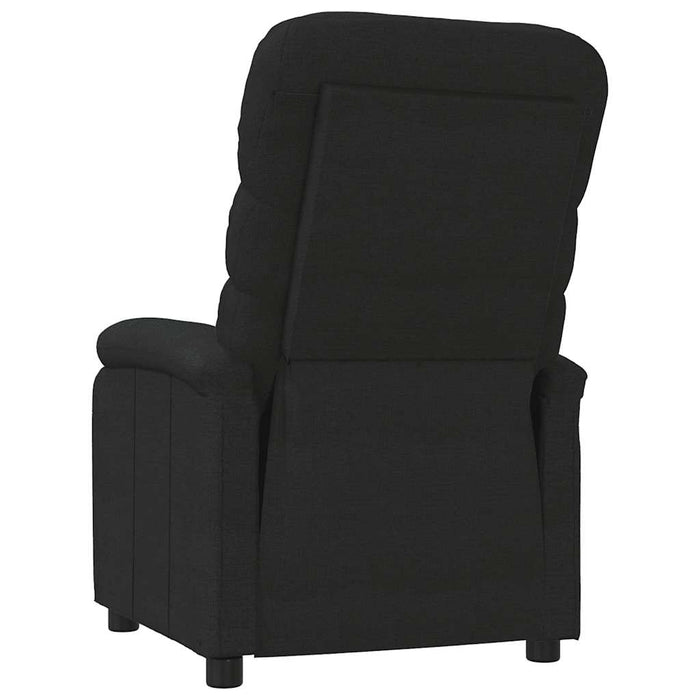 Fotoliu rabatabil, negru, material textil - WALTI WALTI