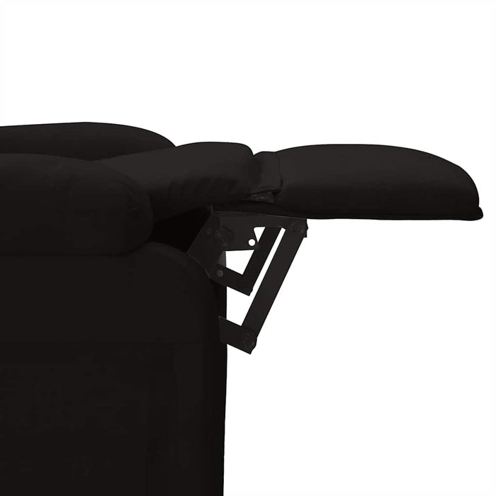 Fotoliu rabatabil, negru, material textil - WALTI WALTI