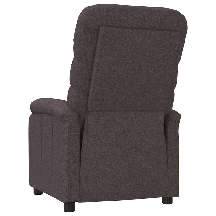 Fotoliu rabatabil, maro închis, material textil - WALTI WALTI