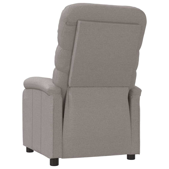 Fotoliu rabatabil, gri taupe, material textil - WALTI WALTI