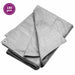 Prelată 180 g/m², gri, 3x4 m, HDPE - WALTI WALTI
