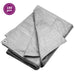 Prelată 180 g/m², gri, 8x12 m, HDPE - WALTI WALTI