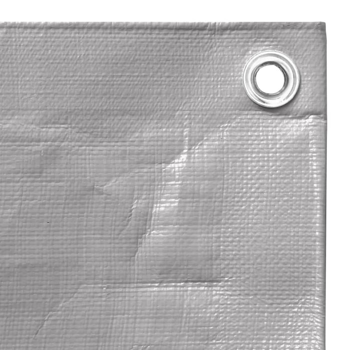 Prelată 260 g/m², gri, 3x3 m, HDPE - WALTI WALTI