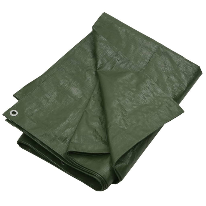 Prelată 180 g/m², verde, 3x5 m, HDPE - WALTI WALTI