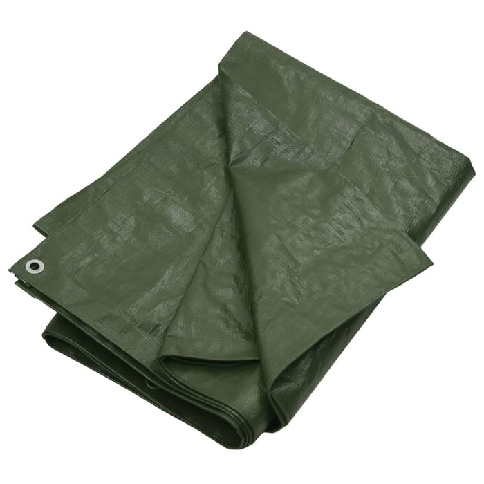 Prelată 180 g/m², verde, 6x8 m, HDPE - WALTI WALTI