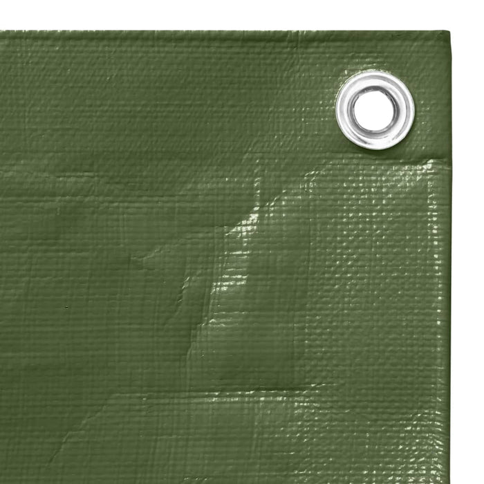 Prelată 260 g/m², verde, 4x4 m, HDPE - WALTI WALTI
