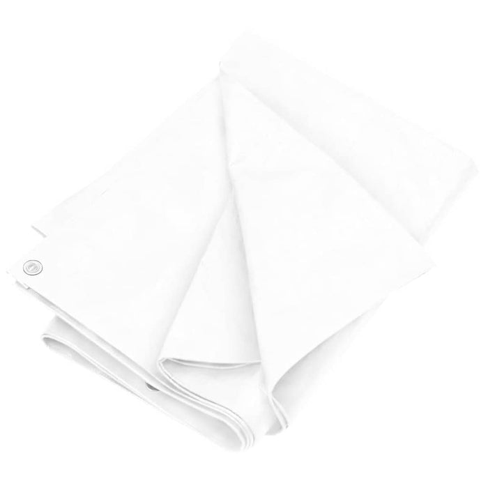 Prelată 180 g/m², alb, 4x8 m, HDPE - WALTI WALTI