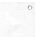 Prelată 180 g/m², alb, 4x8 m, HDPE - WALTI WALTI