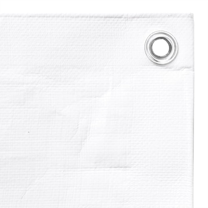 Prelată 260 g/m², alb, 4x6 m, HDPE - WALTI WALTI