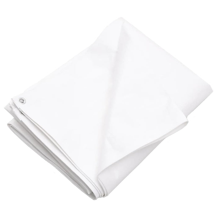 Prelată 260 g/m², alb, 8x10 m, HDPE - WALTI WALTI