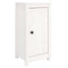 Servante, 2 buc., alb, 39x35x80 cm, lemn masiv de pin - WALTI WALTI