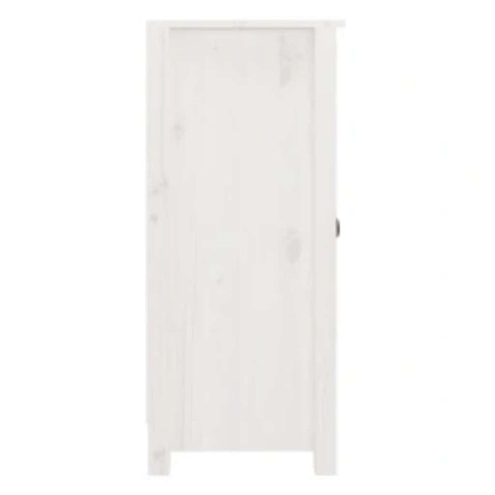 Servante, 2 buc., alb, 39x35x80 cm, lemn masiv de pin - WALTI WALTI
