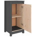 Servante, 2 buc., gri, 39x35x80 cm, lemn masiv de pin - WALTI WALTI