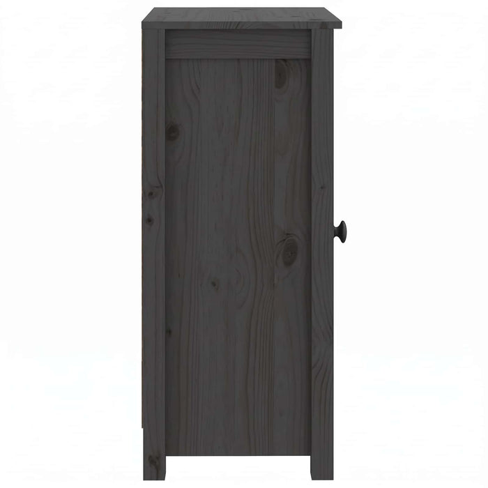 Servante, 2 buc., gri, 39x35x80 cm, lemn masiv de pin - WALTI WALTI
