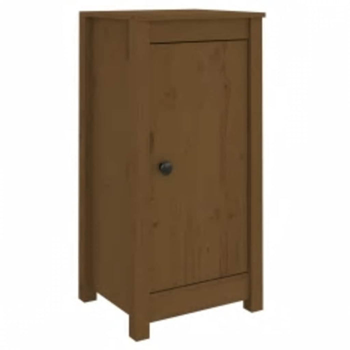 Servante, 2 buc., maro miere, 39x35x80 cm, lemn masiv de pin WALTI