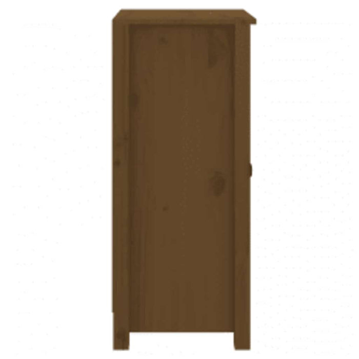 Servante, 2 buc., maro miere, 39x35x80 cm, lemn masiv de pin WALTI