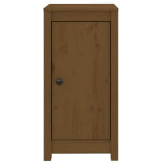 Servante, 2 buc., maro miere, 39x35x80 cm, lemn masiv de pin WALTI
